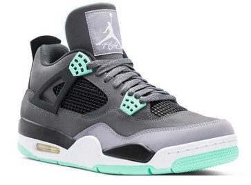 Air Jordan 4 Retro Green Glow