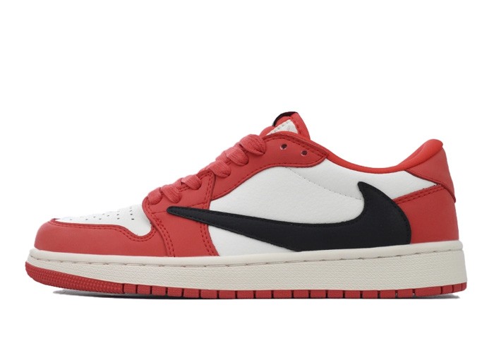 Travis Scott x Air Jordan 1 Low Red - DM7688-100