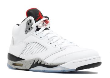 Air Jordan 5 Retro White Cement