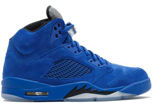 Air Jordan 5 Retro Blue Suede